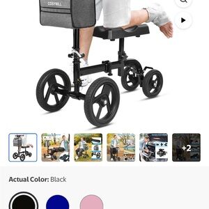 Cosywill Knee Scooter in Black